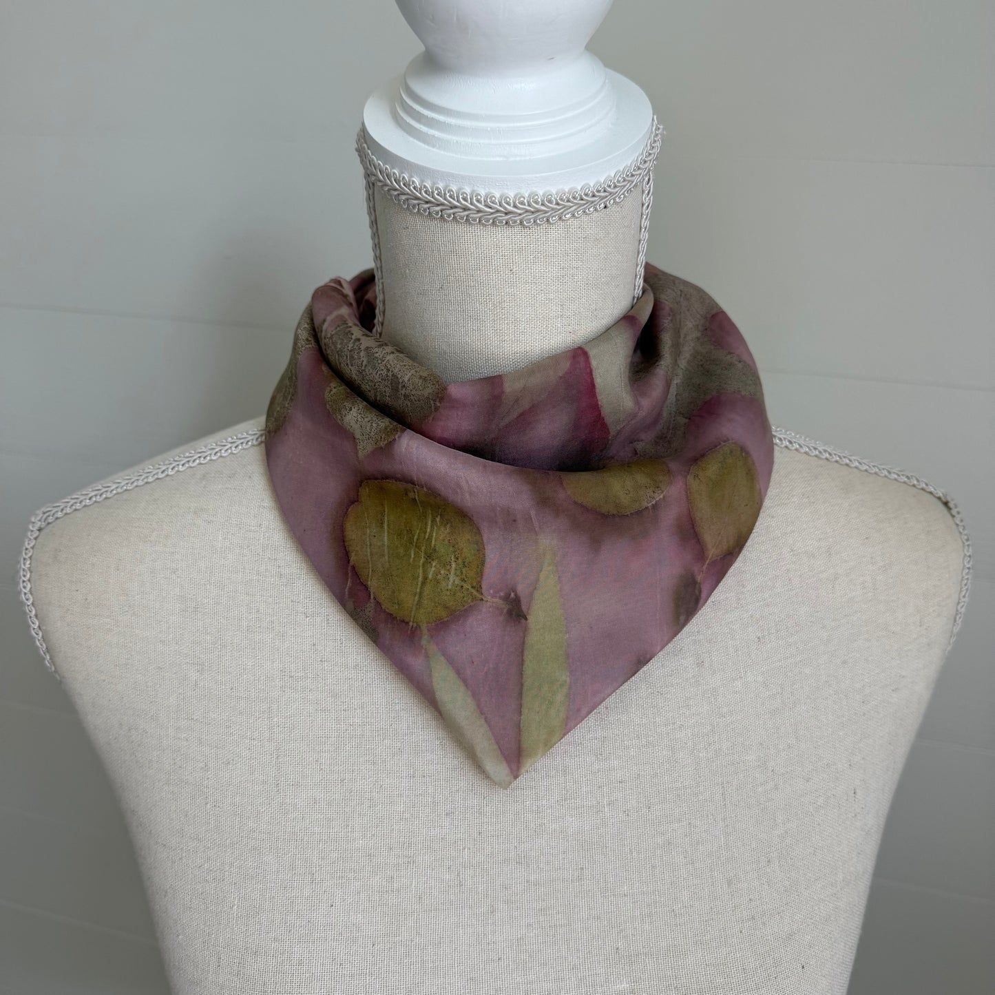 Silk Scarf | "Alicia" Logwood