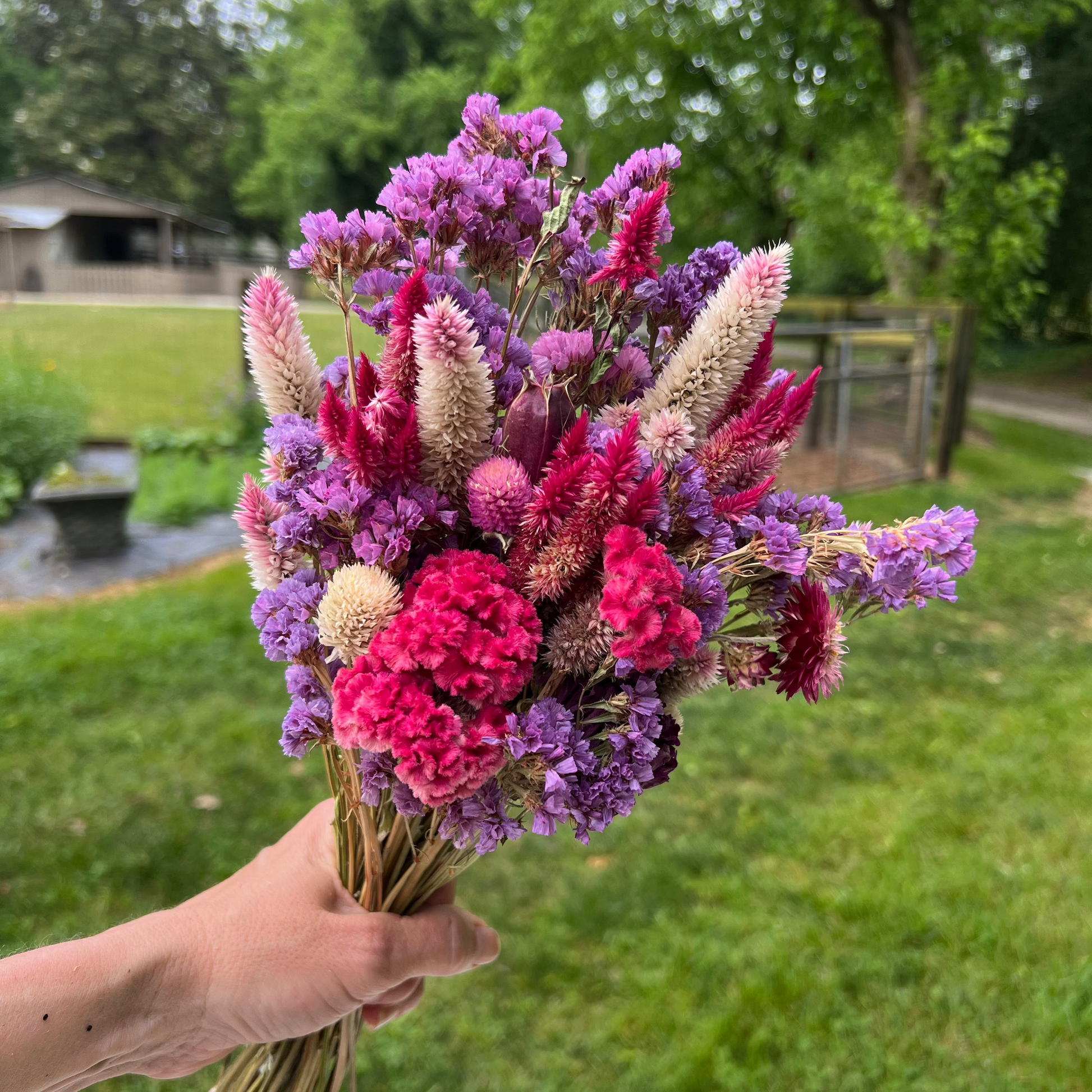 Dried Flower Bouquet Bar, Bundles and Wreath Sale at 1818 Farms Classes & Events 1818 Farms Saturday October 3 9:00am - 12:00pm