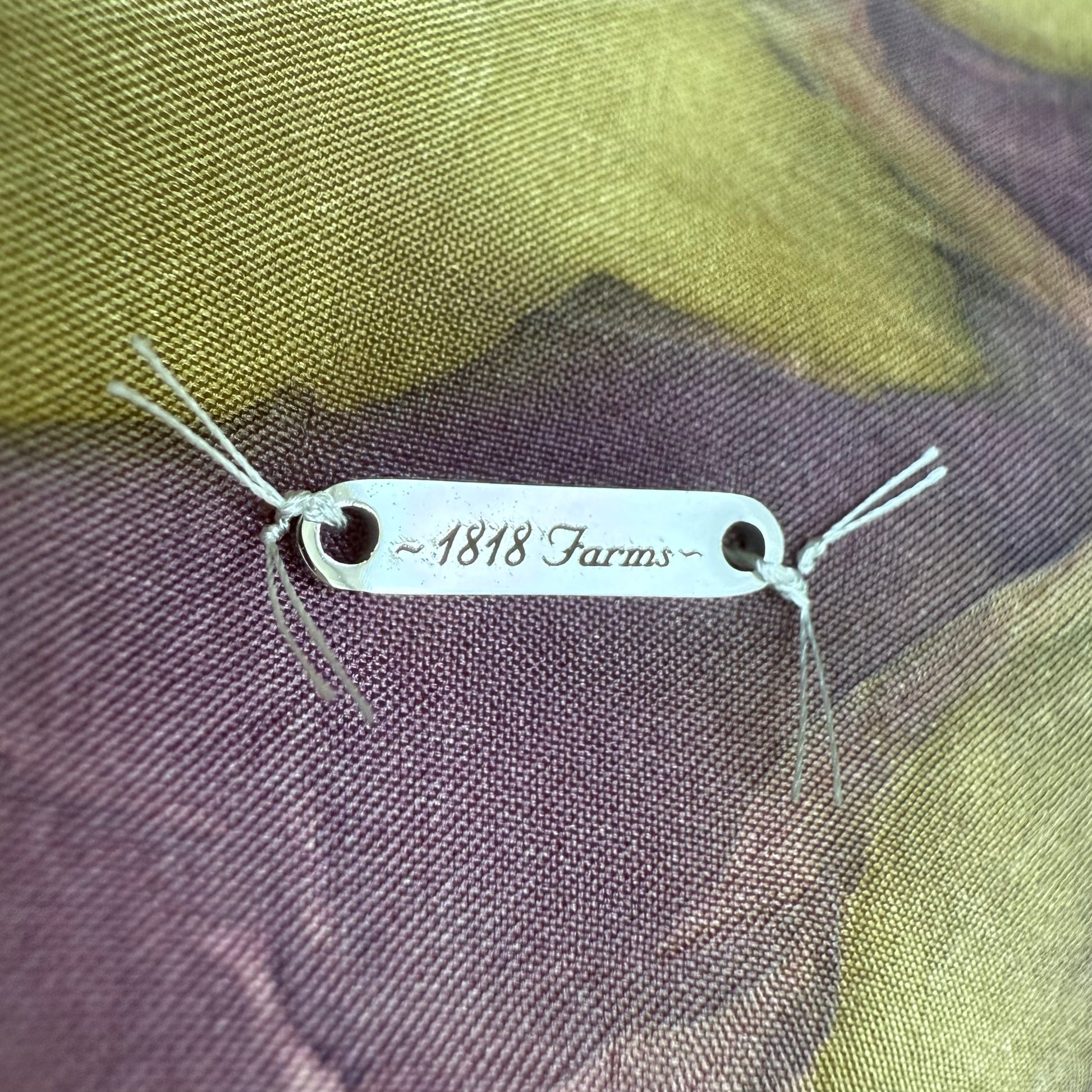 Silk Scarf | "Lillian" Logwood - Cuch Scarf 1818 Farms