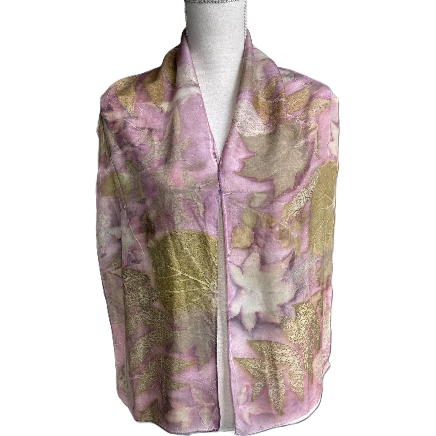 Silk Scarf | "Luna" Cochineal Scarf 1818 Farms