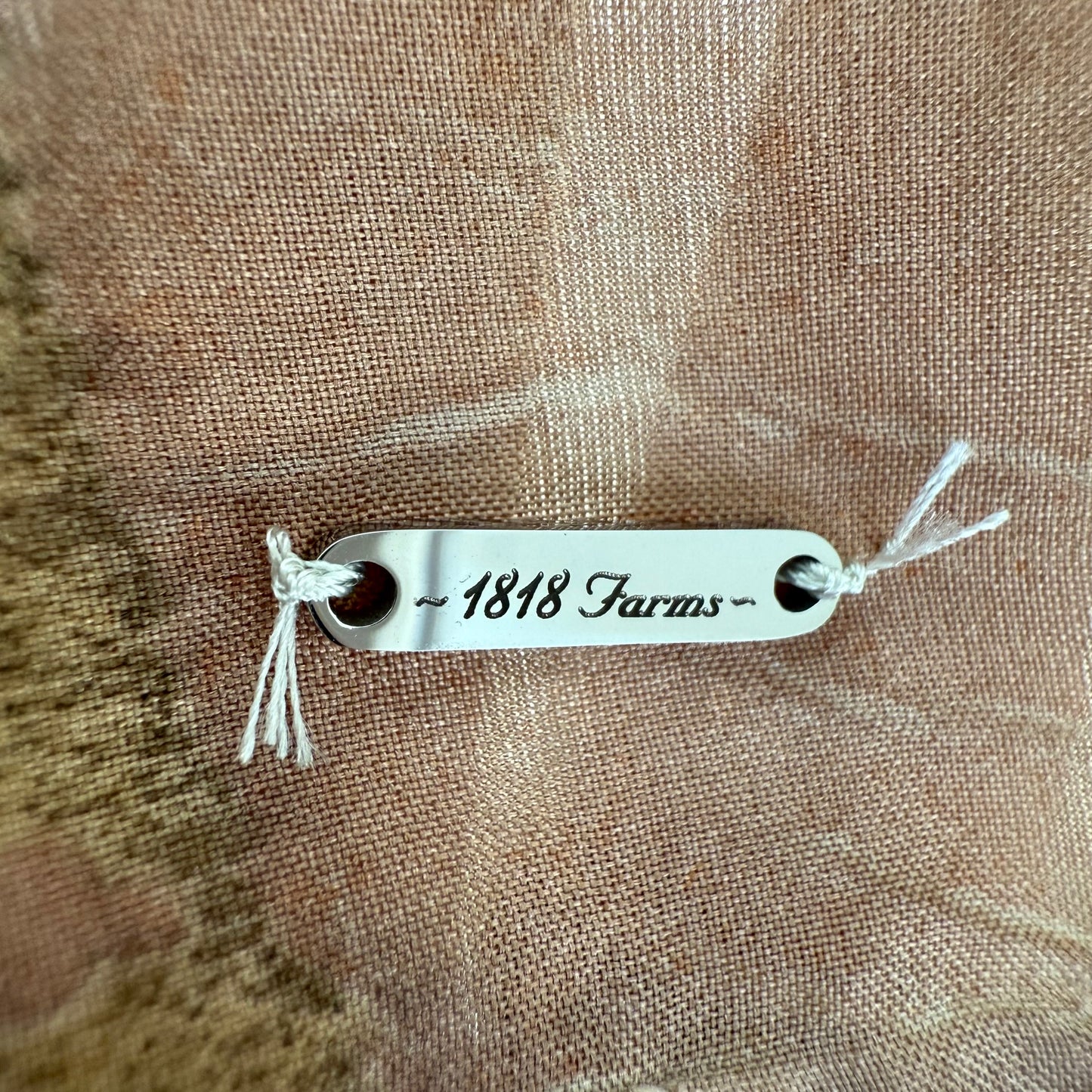 Silk Scarf | "Mary" Dark Madder Scarf 1818 Farms