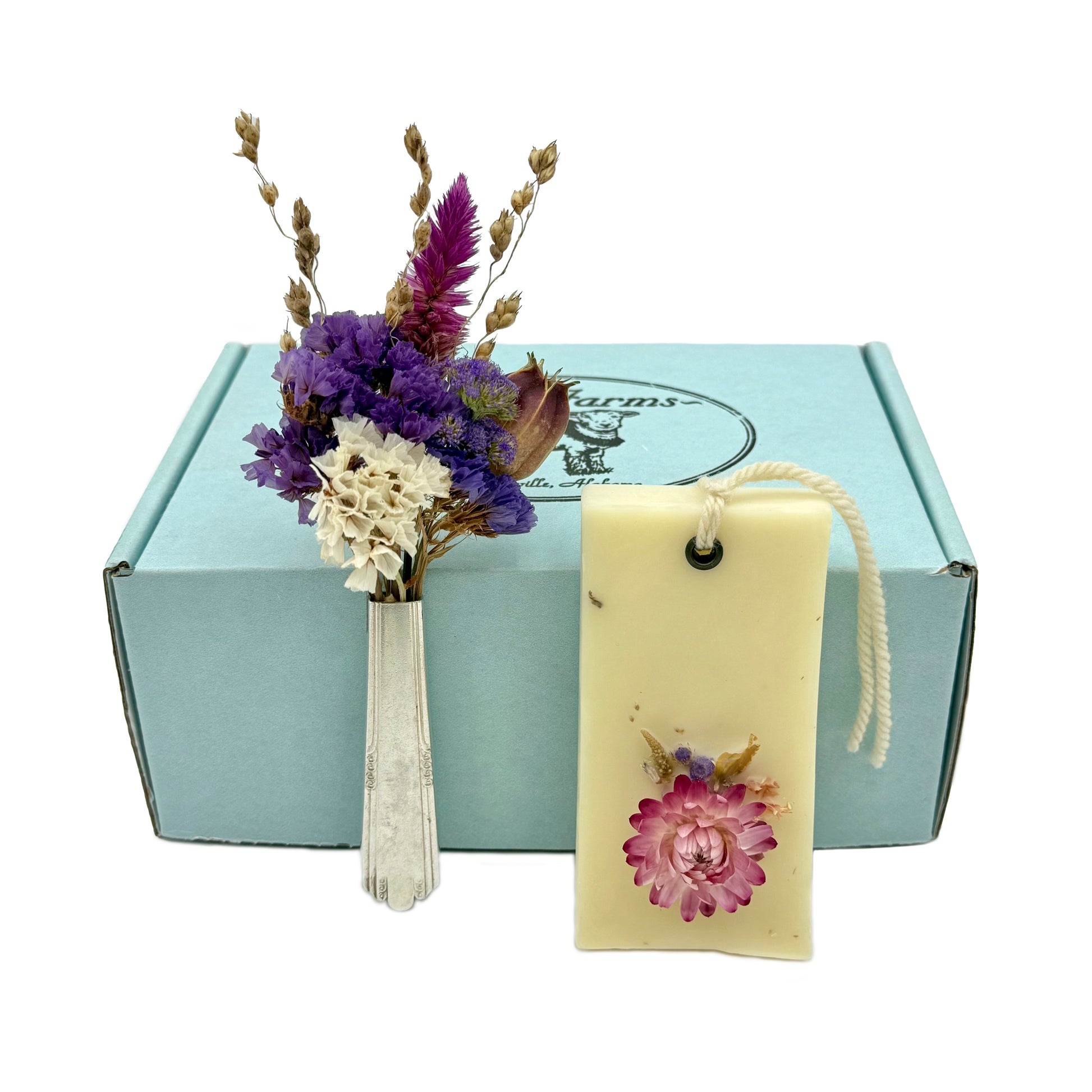 Bud & Bloom Box Gift Basket 1818 Farms