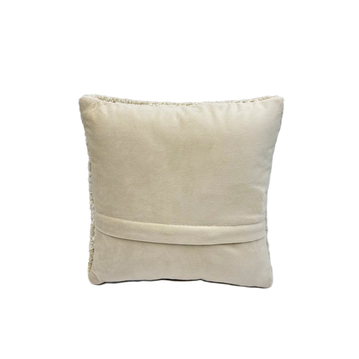 Lilac Wool Hooked Pillow Pillow 1818 Farms
