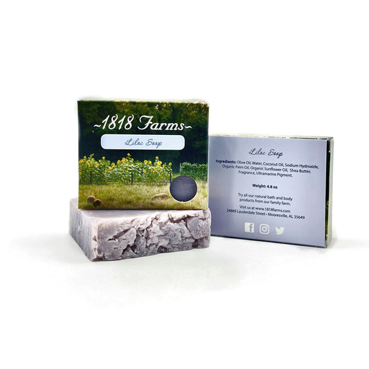 Hand Crafted Soap | Lilac Soap 1818 Farms