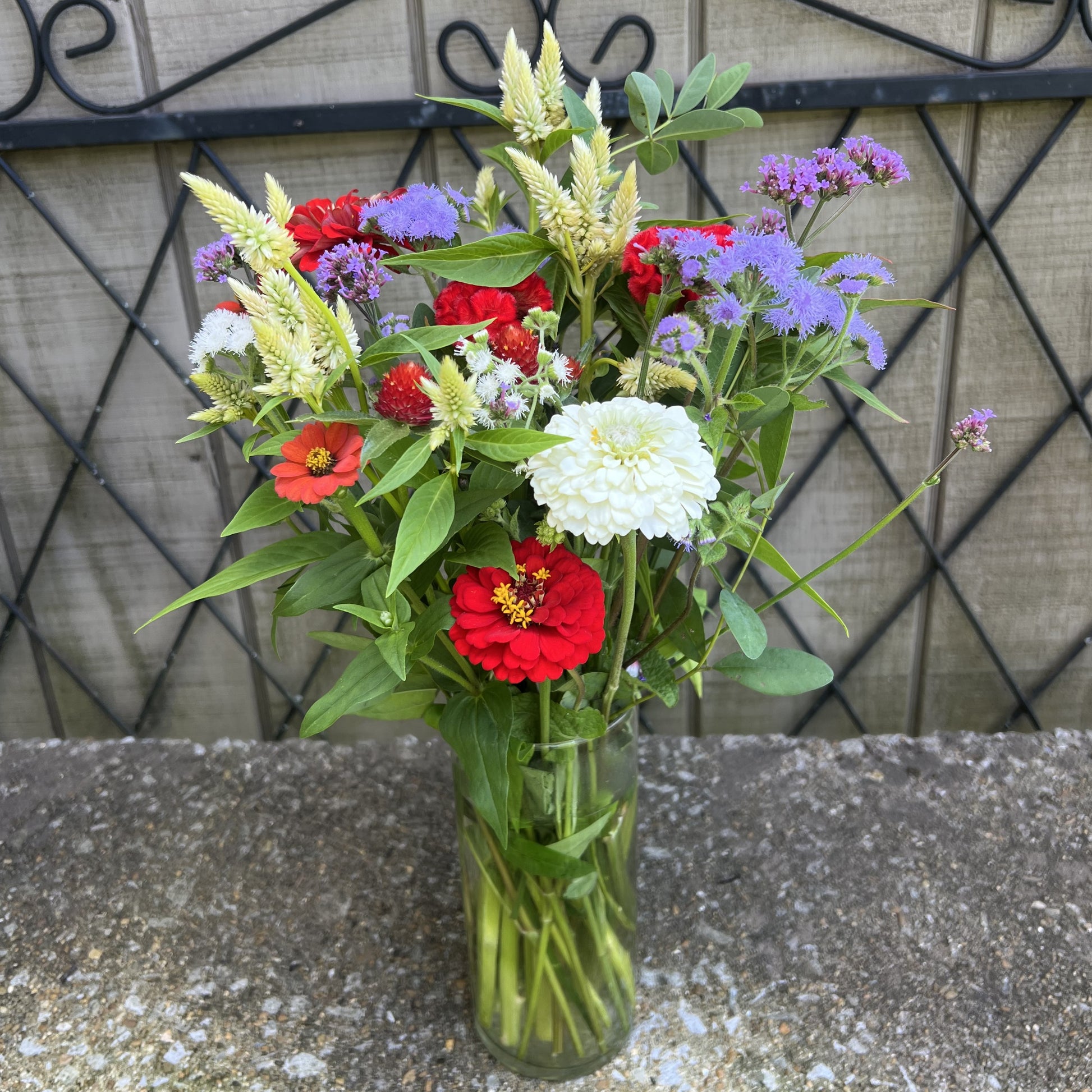 Patriotic Flower Bundle - Pick Up Only Flowers 1818 Farms