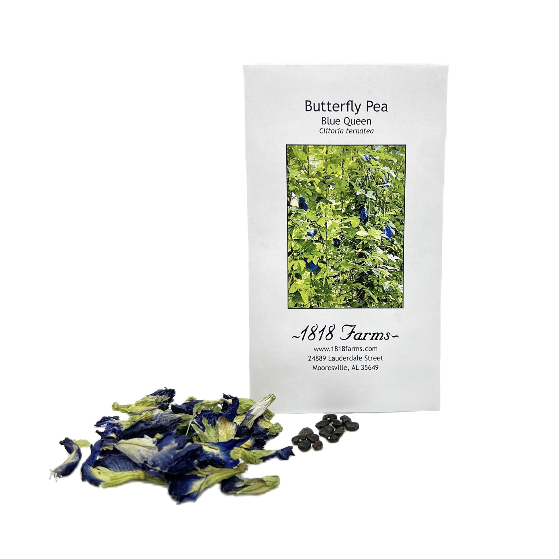 butterfly pea flower plant seeds Butterfly Pea Seeds from 1818 Farms