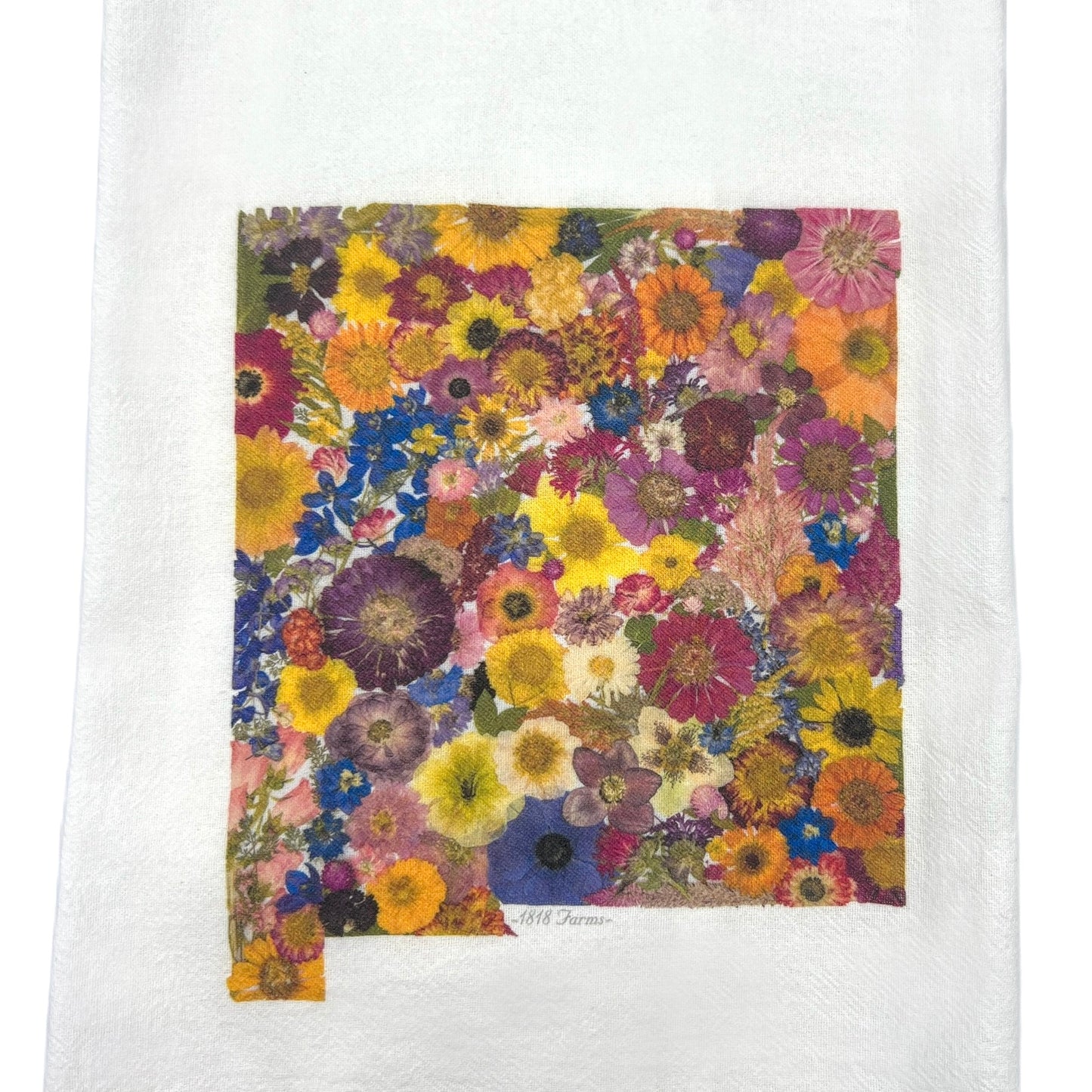 New Mexico Themed Flour Sack Towel  - "Where I Bloom" Collection Towel 1818 Farms   