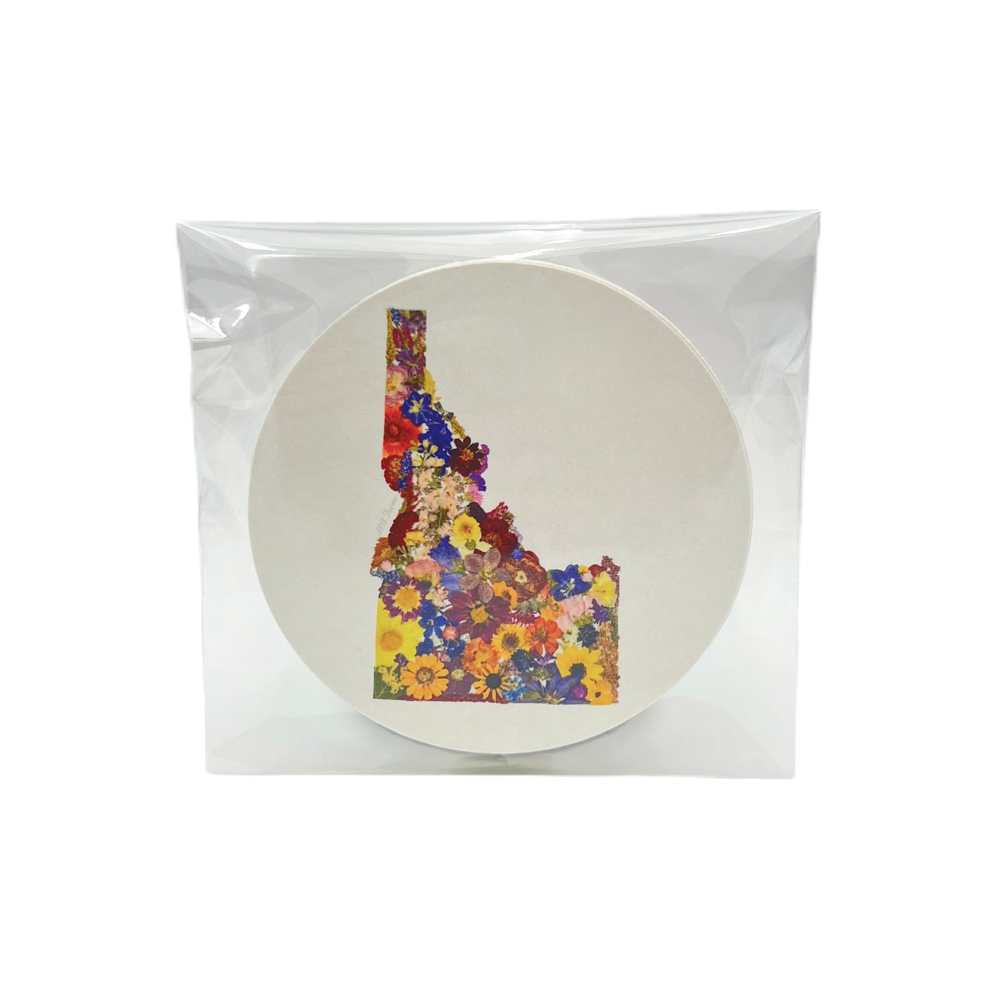 Idaho Themed Coasters (Set of 6)  - "Where I Bloom" Collection Coaster 1818 Farms   