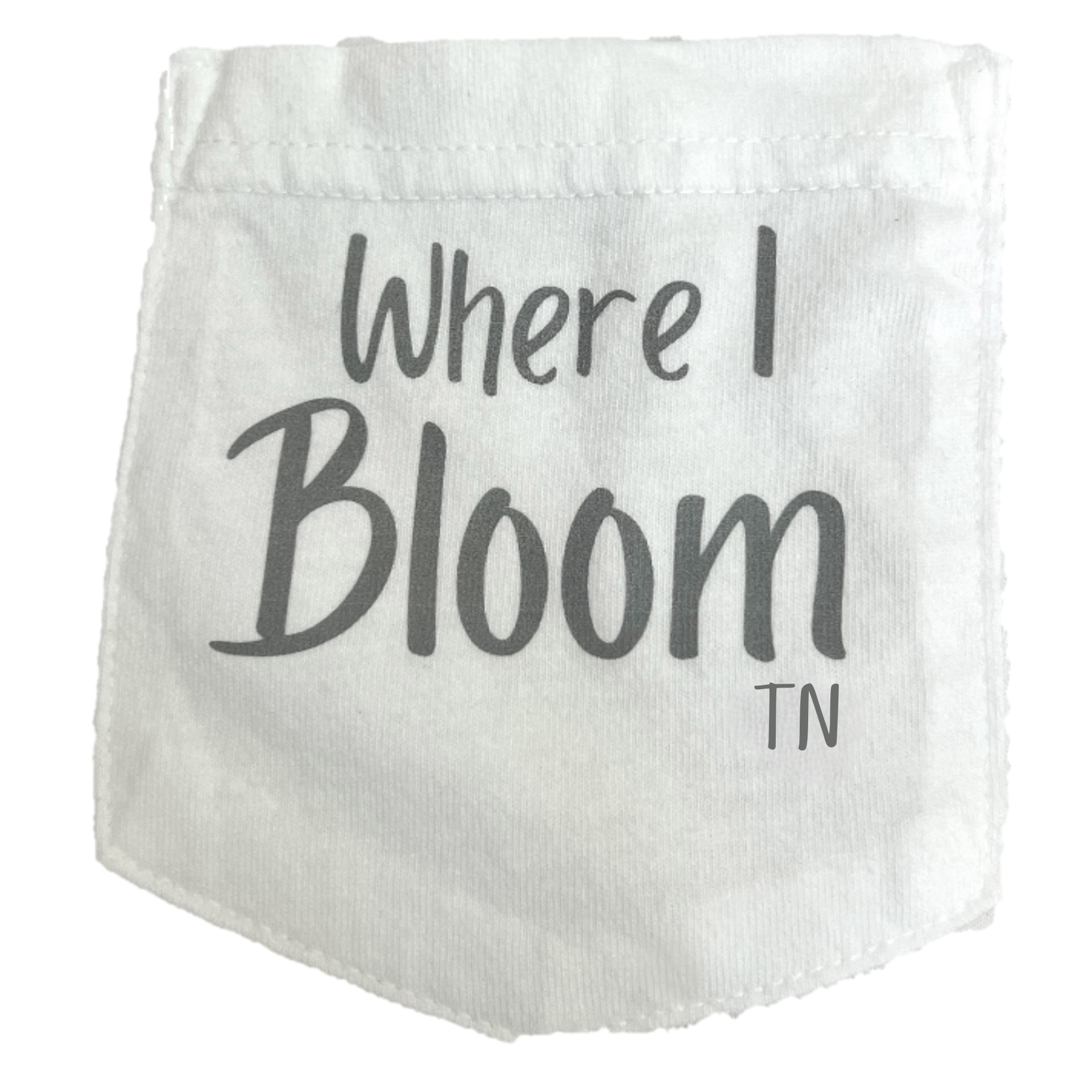 Tennessee Themed Comfort Colors Tshirt - "Where I Bloom" Collection T-Shirts 1818 Farms   