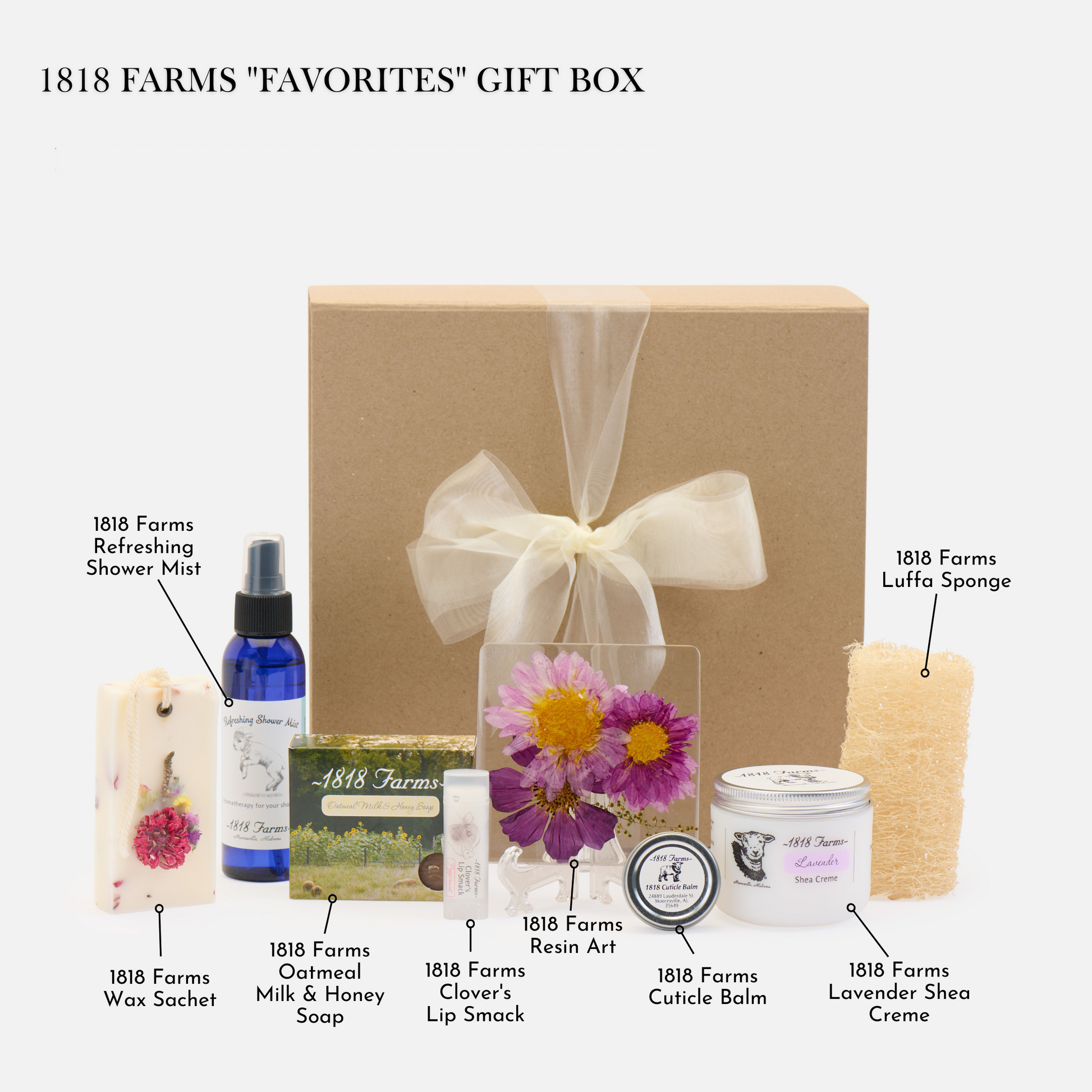 1818 Farms "Favorites" Gift Box Gift Basket 1818 Farms   