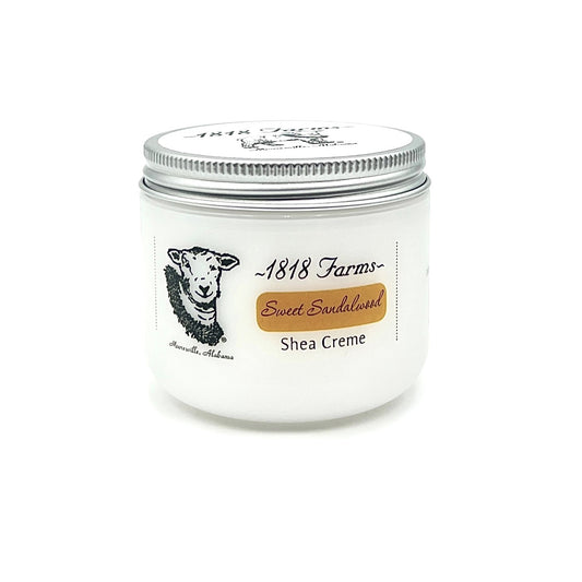 Shea Creme (4 fl oz) | Sweet Sandalwood Shea Creme 1818 Farms   