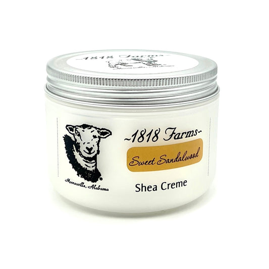 Shea Creme (8 fl oz) | Sweet Sandalwood Shea Creme 1818 Farms   