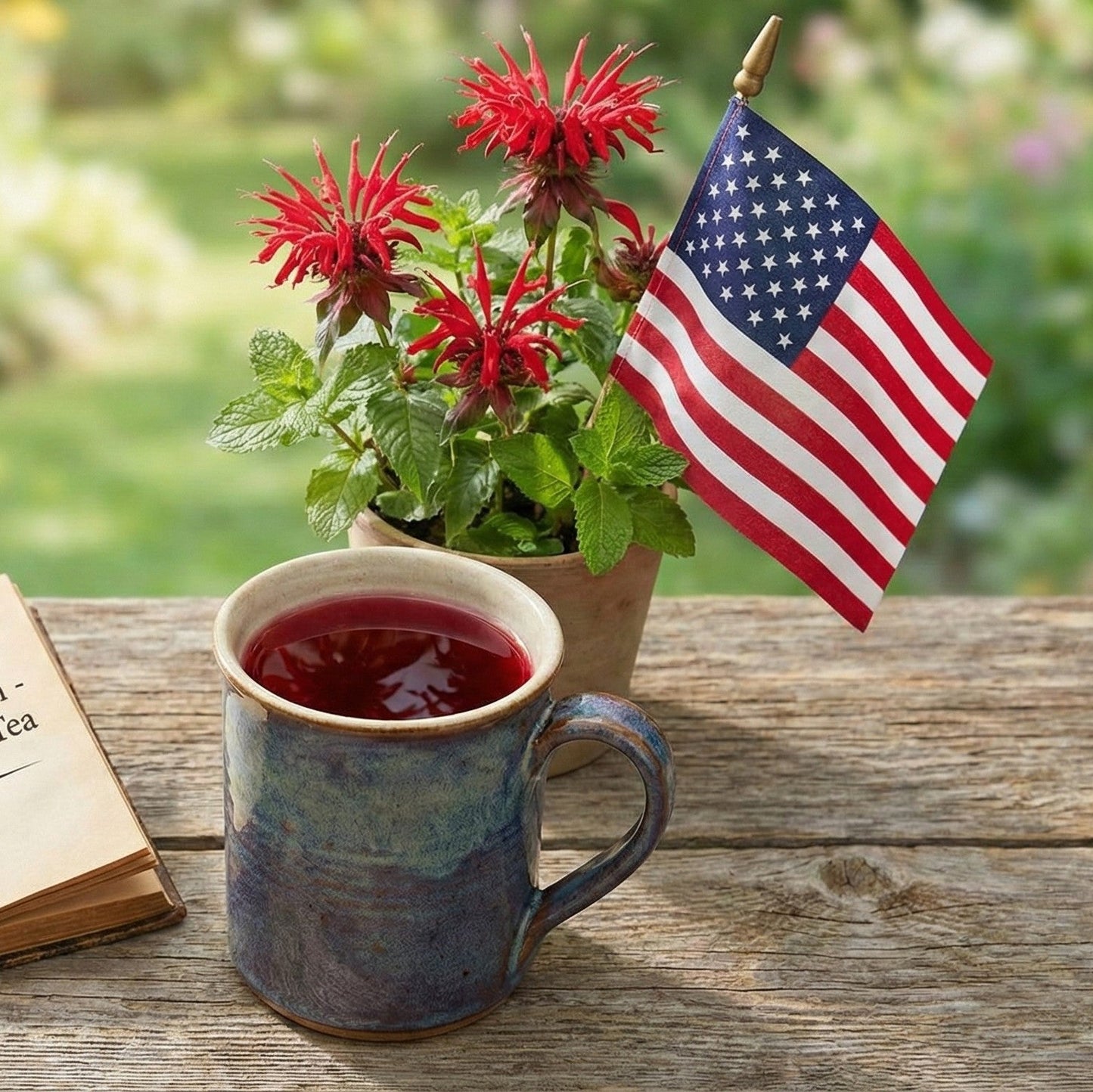 1818 Farms Herbal Liberty Tea Garden Plant Collection Flowers 1818 Farms