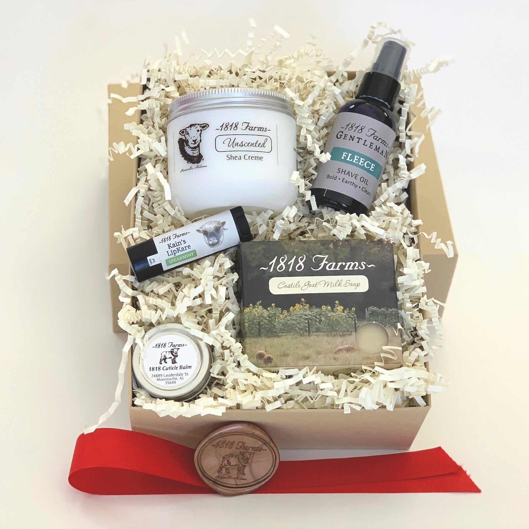 Healthcare Hero Gift Box (For Him) Gift Basket 1818 Farms   