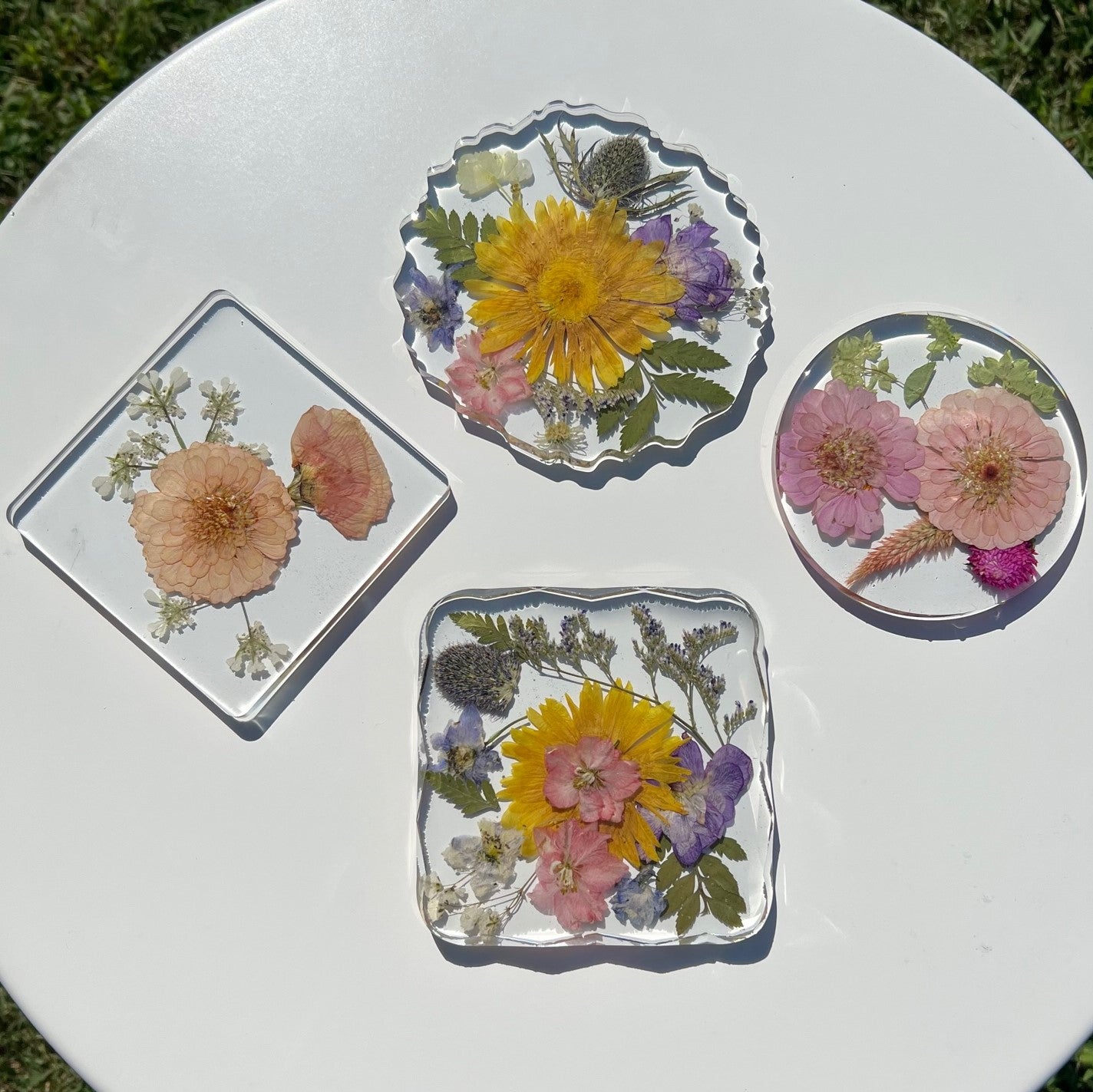 Resin Art Resin Art 1818 Farms Coasters (4 for $78; All 4 Styles)  