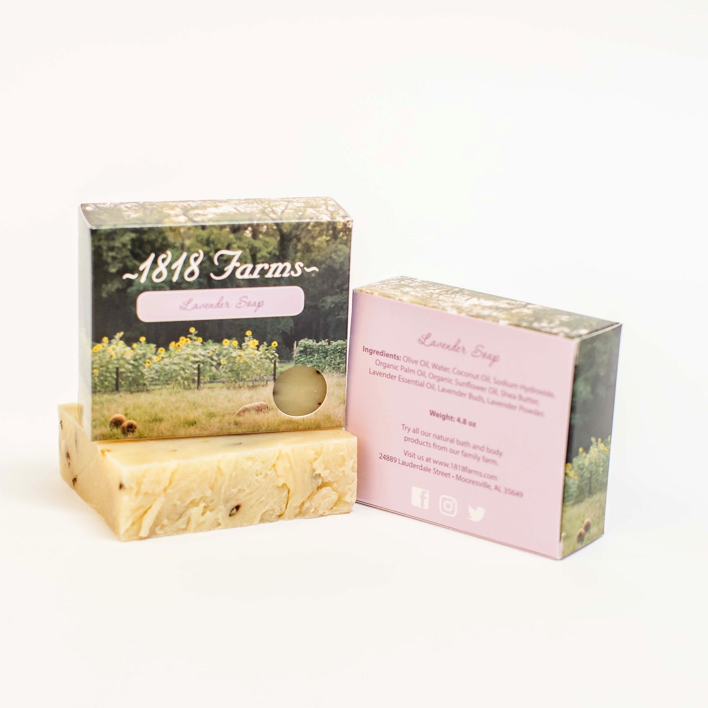 Flower Lover's Gift Box Gift Basket 1818 Farms   