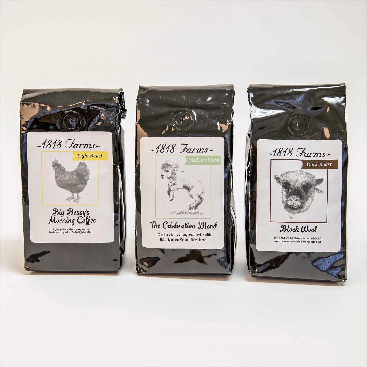 Coffee Lover's Gift Box Gift Basket 1818 Farms   