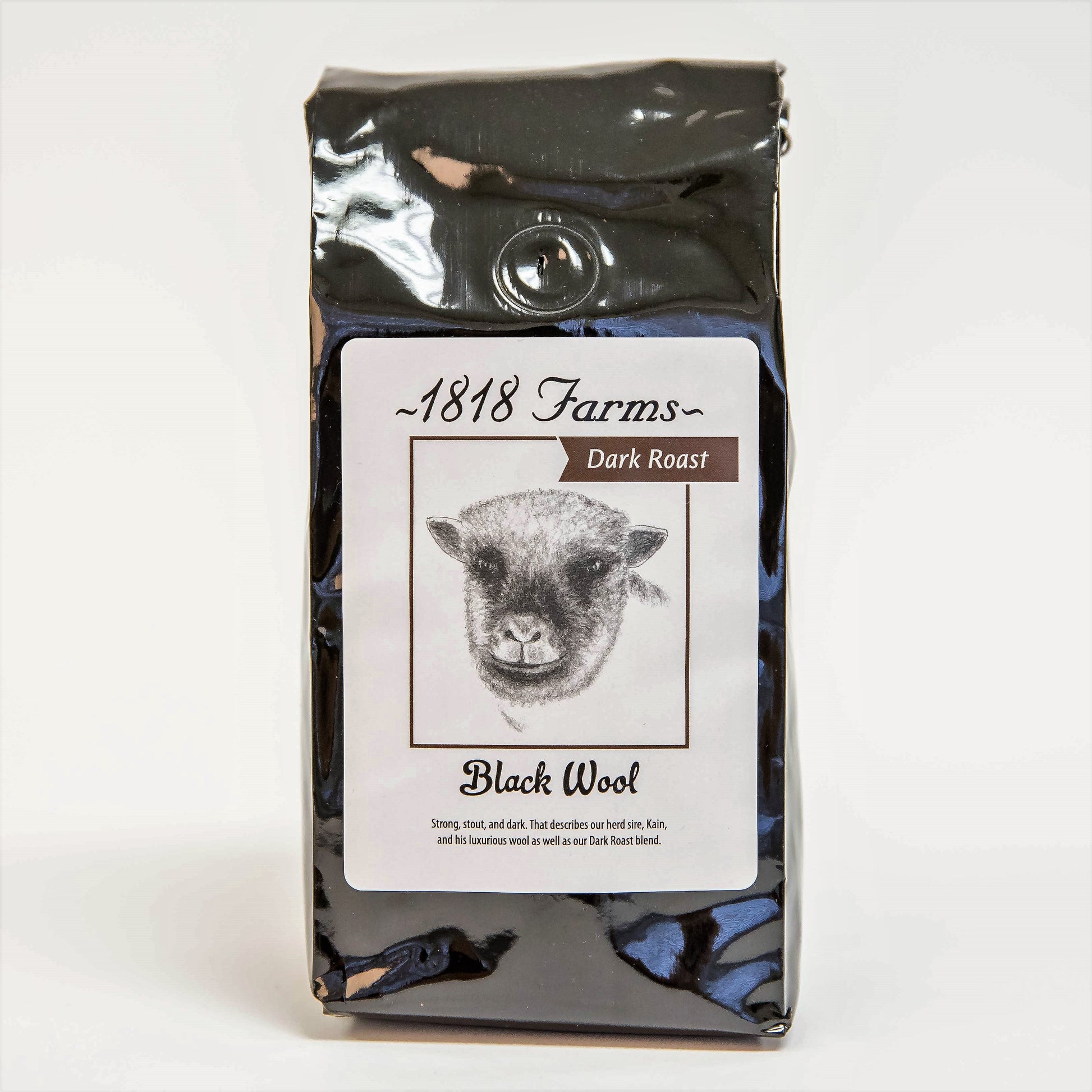 1818 Farms Signature Coffee Coffee 1818 Farms Ground Dark (Black Wool) 