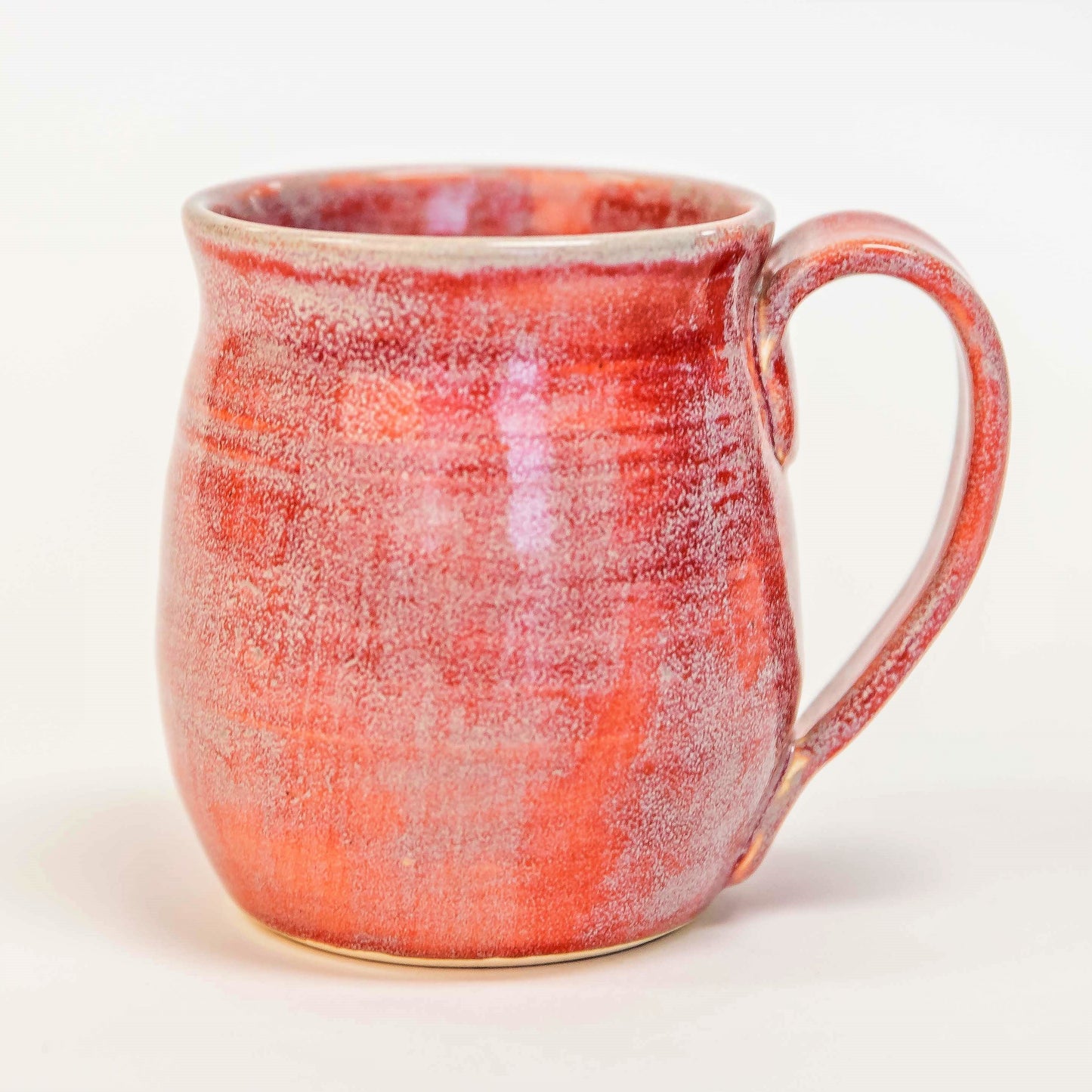 Coffee Mug Pottery 1818 Farms Pink/Red  