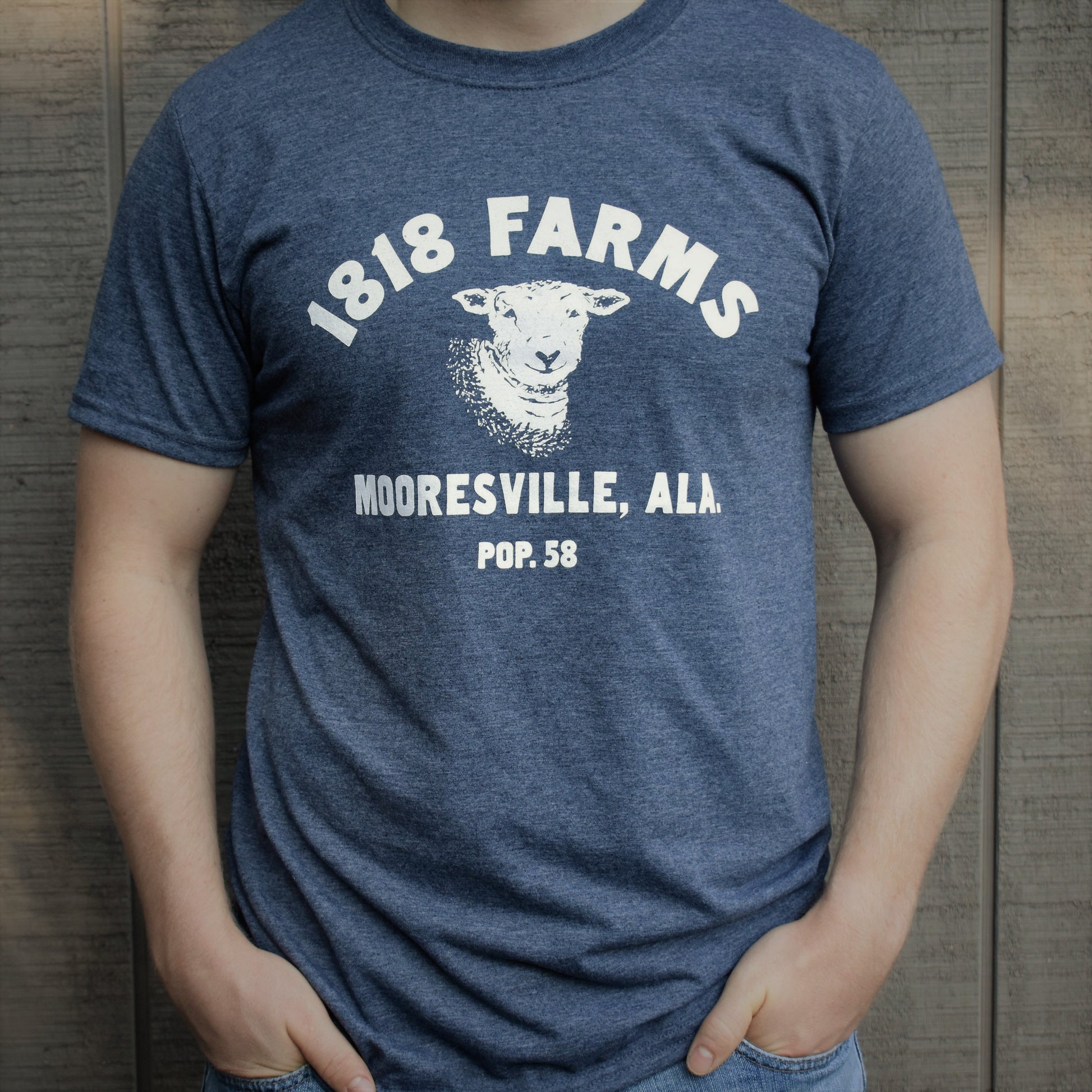 1818 Farms "Pop. 58" T-Shirt T-Shirts 1818 Farms   