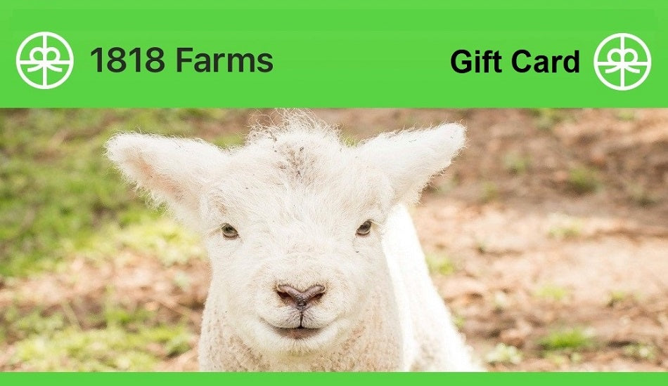 1818 Farms Gift Card ($150) Gift Card 1818 Farms   