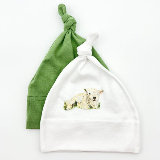 Organic Infant Hat Littles Infant Clothing 1818 Farms Bundled Pair  